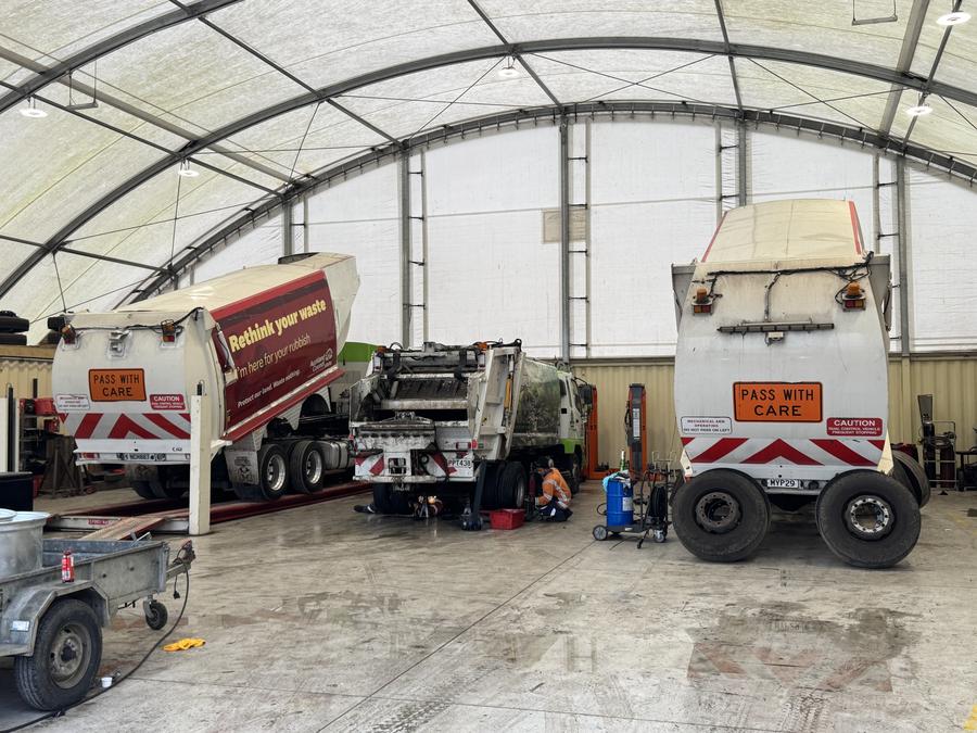 Fleet vehicles serviced at TDM workshop