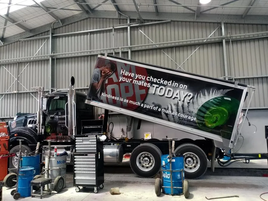 Truck and trailer servicing at TDM