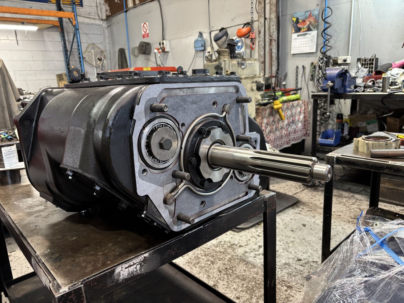 Freshly reconditioned transmission